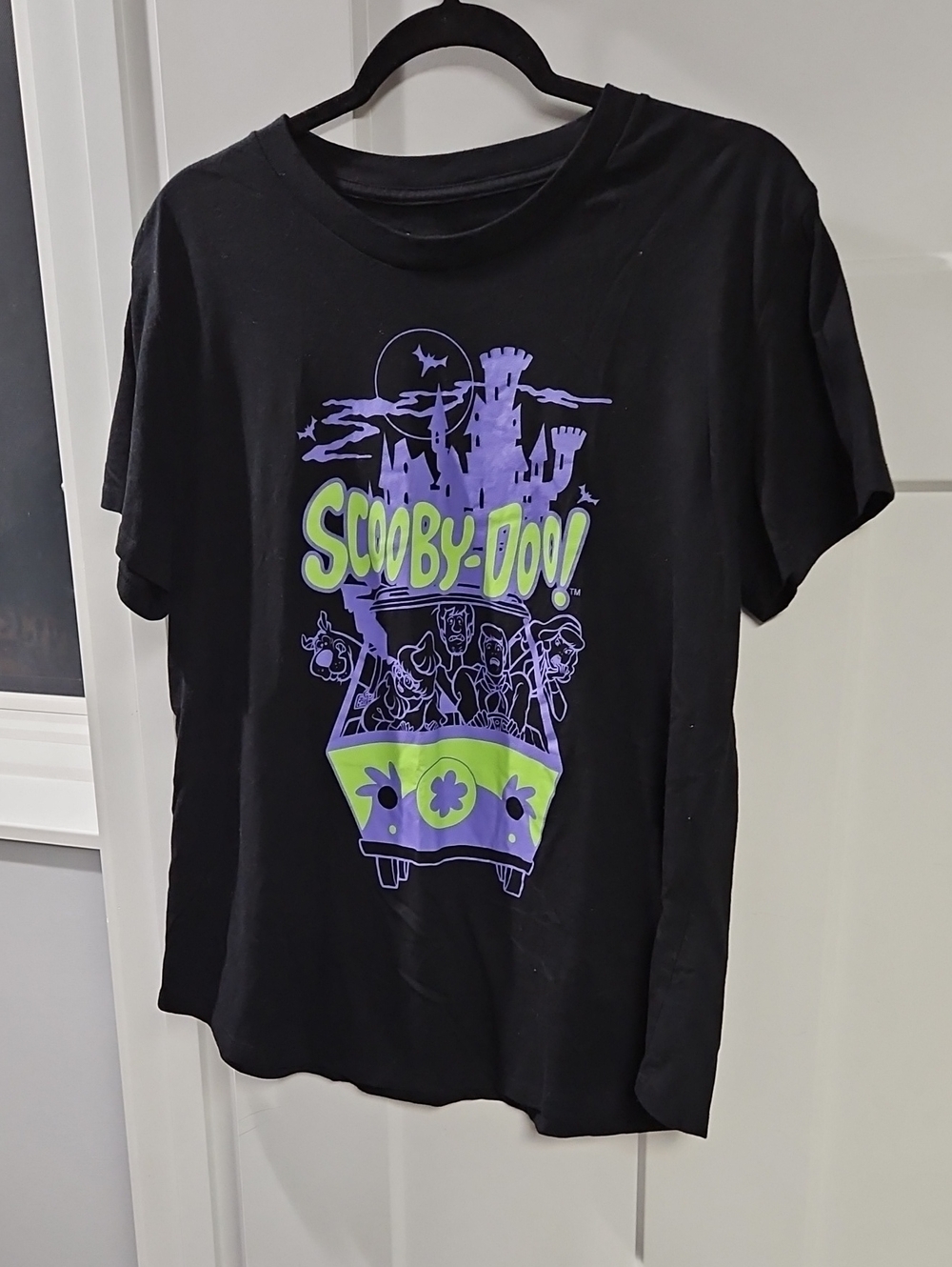 Scooby-Doo Graphic Short Sleeve Tee - Black
